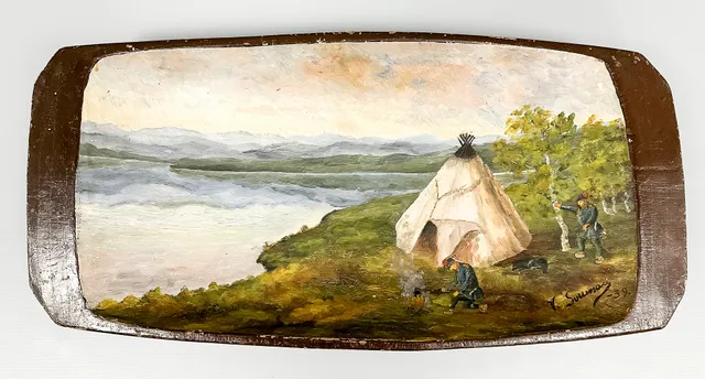 TRÅG, signerad, daterad-1827.
