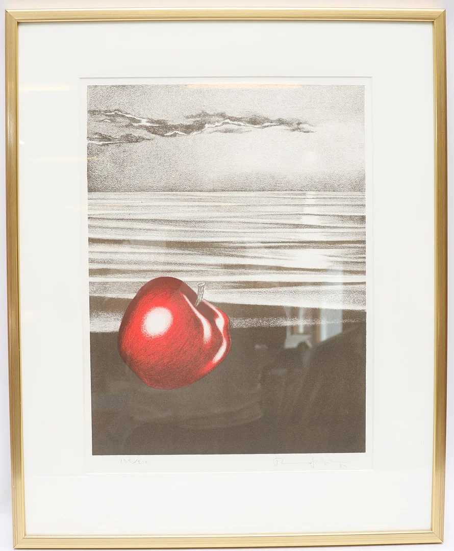 THOMAS HAFSTRÖM. "Livets frukt" signerad och numrerad. Daterad 84. — Engravings & Prints — Falun Auktionsbyrå