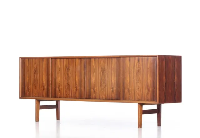 Henry Kjærnulf for Bruno Hansen. Low rosewood sideboard, 1960s
