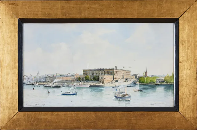 ANNA PALM DE ROSA. Stockholms slott.