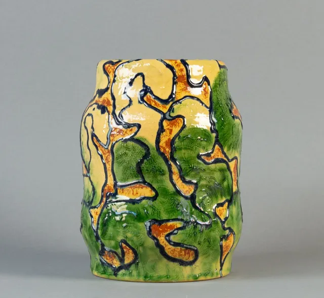 Michael Andersen. Vase af keramik