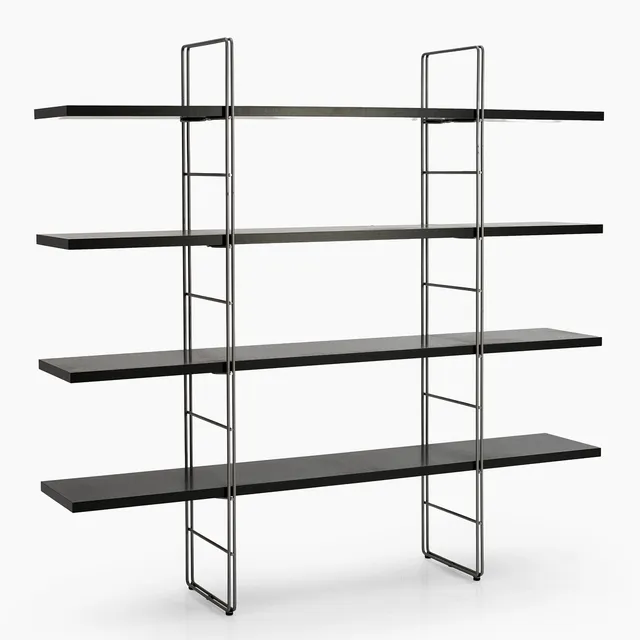 NIELS GAMMALGAARD, Bokhylla ”Enetri”, IKEA, upptagen i katalog 2003–2007, glålackerade hyllplan.