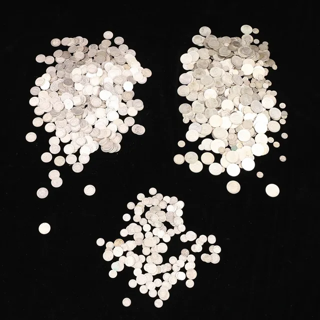 MYNT, silver, svenska, vikt 6795 gram.