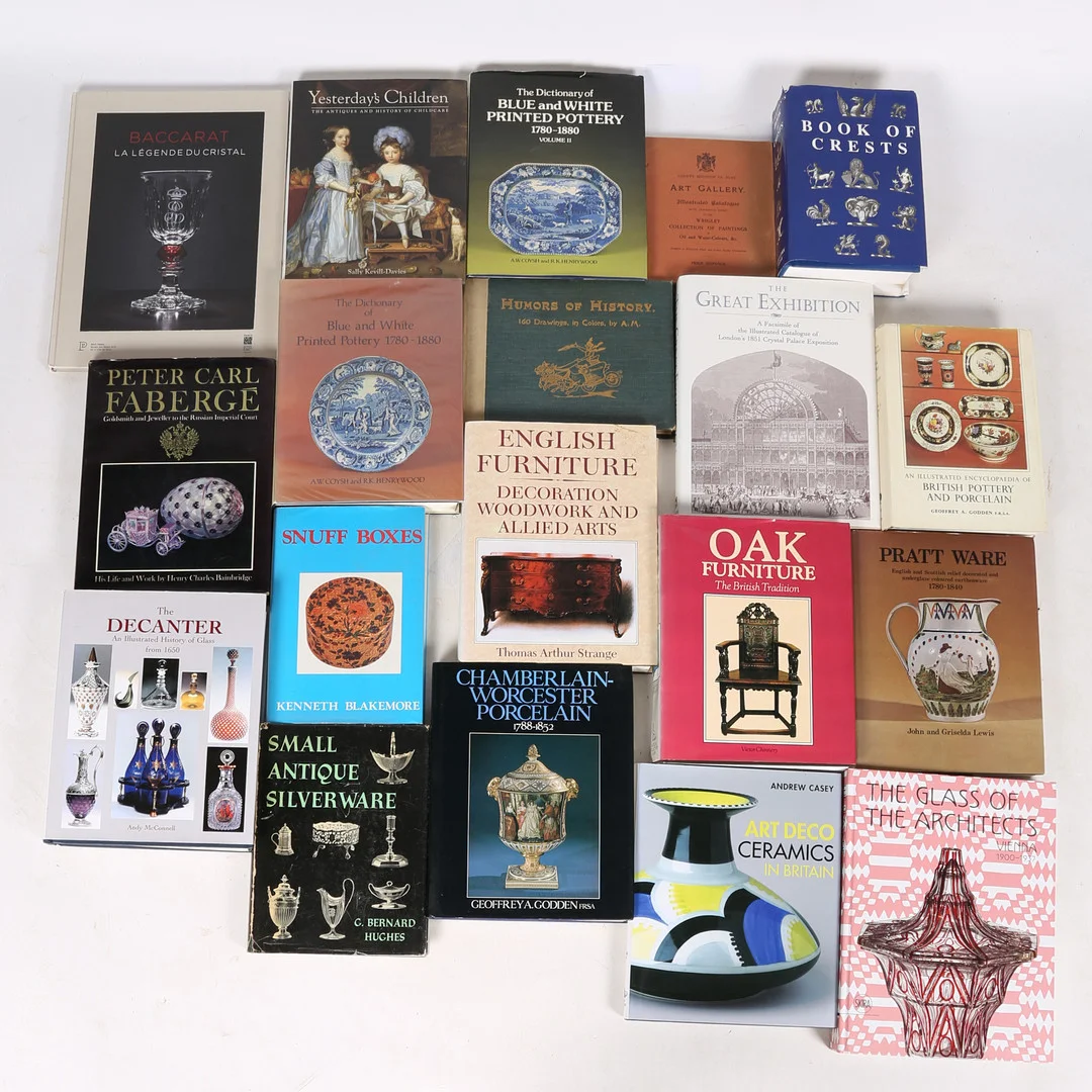 A COLLECTION OF ANTIQUE REFERENCE BOOKS. — Books — Bishop & Miller