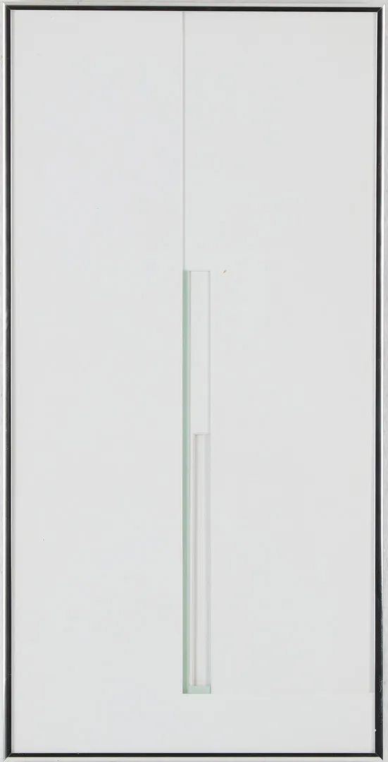 JAN W. MORTHENSON (1940-2024). "Silence III", signerad á tergo.