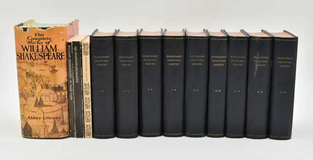William Shakespeares dramatiska arbeten. 13 volymer.