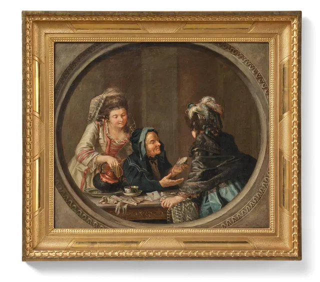 Pehr Hilleström, "Hos spåkvinnan".