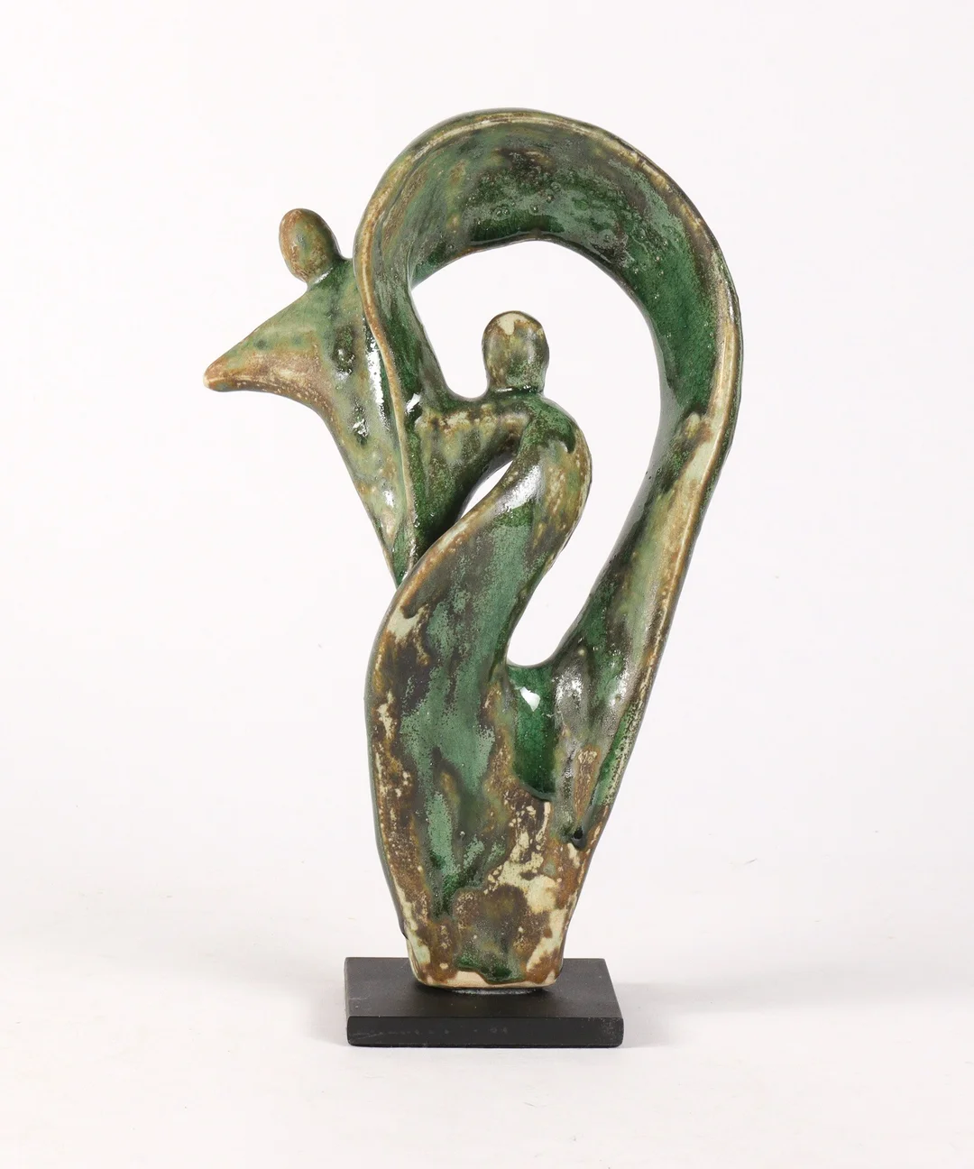 Anna Marie Junker. Abstract stoneware figure — Glass, porcelain and ceramics/Figures — Lauritz