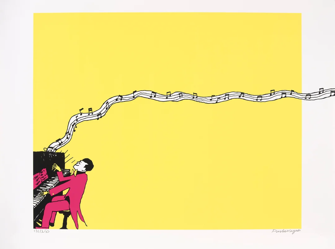 Pushwagner, Hariton — "Boogie Woogie" 2002 — Kunst/Grafikk — Blomqvist