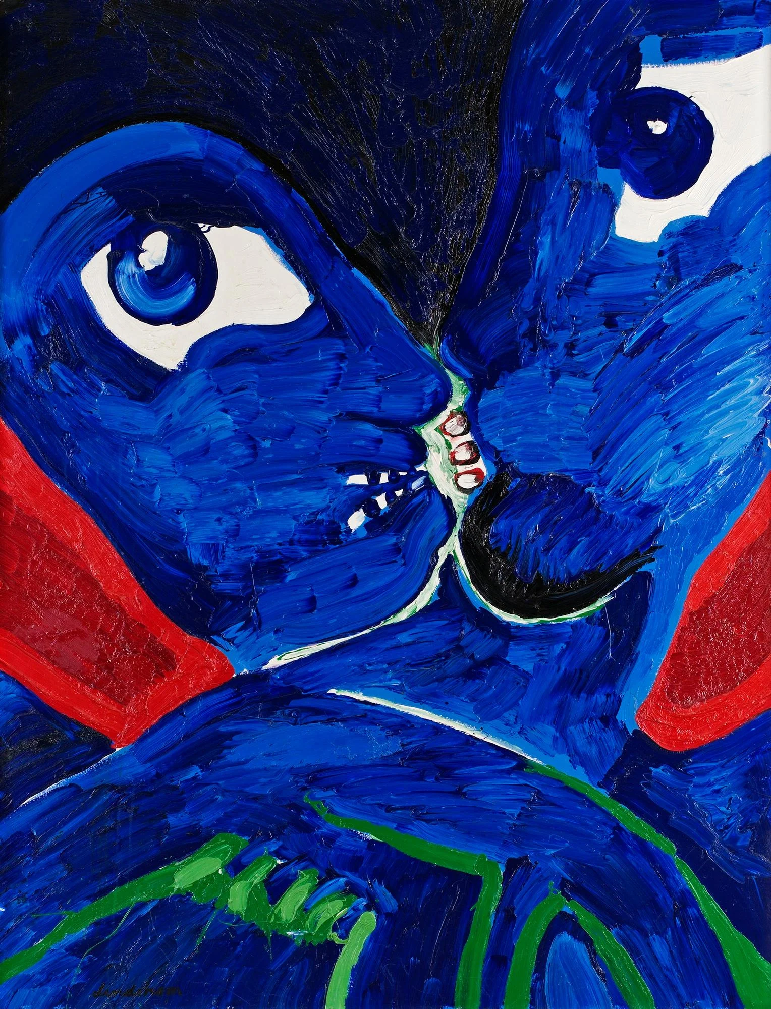 Bengt Lindström, "Kissing". — Bukowskis