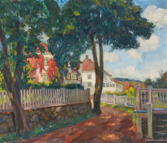 Holmboe, Thorolf — Høst ved Kjøsterudgården