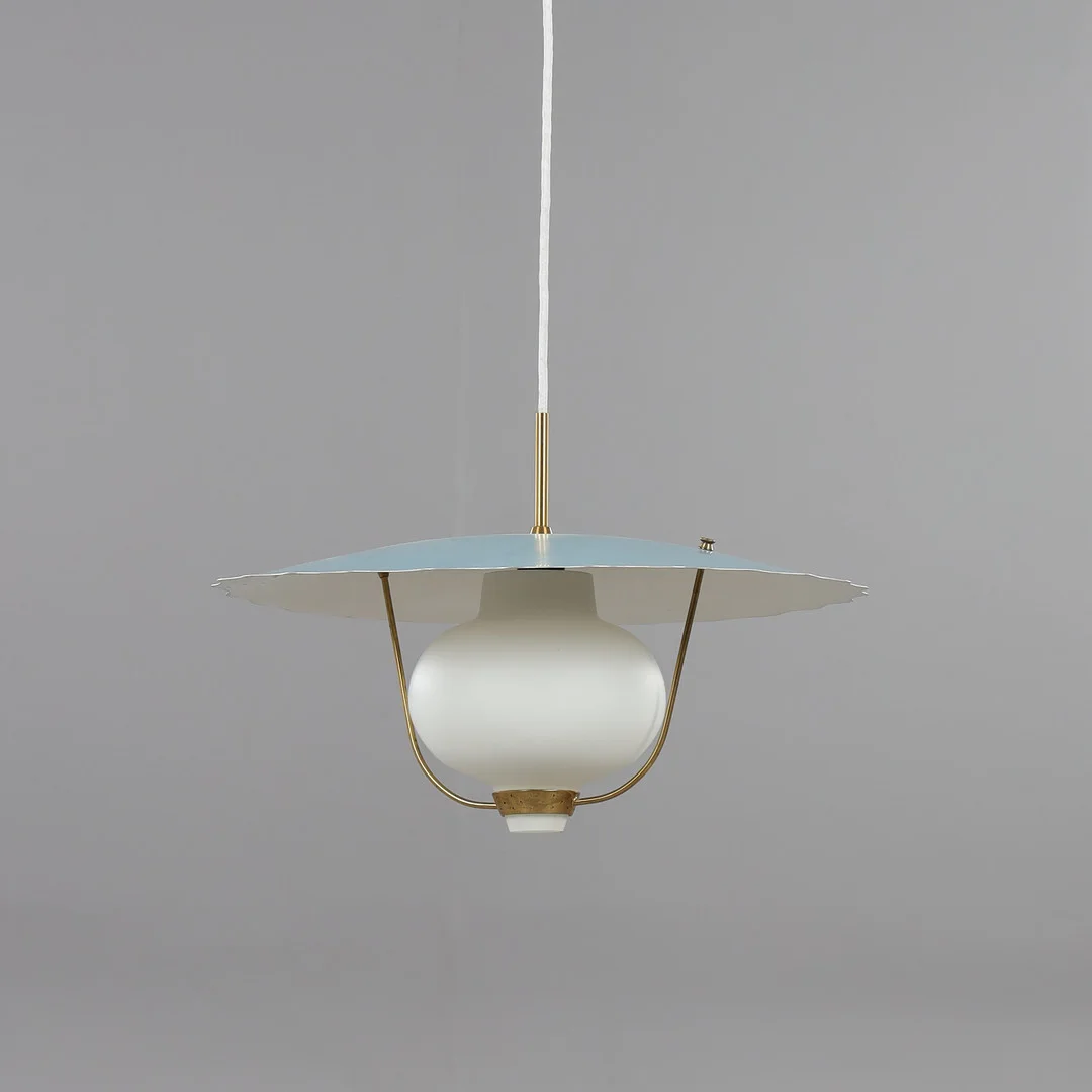 BENGT KARLBY. TILLSKRIVEN. Takpendel, Lyfa, 1950-tal. — Ceiling lights — Stockholms Auktionsverk Helsingborg