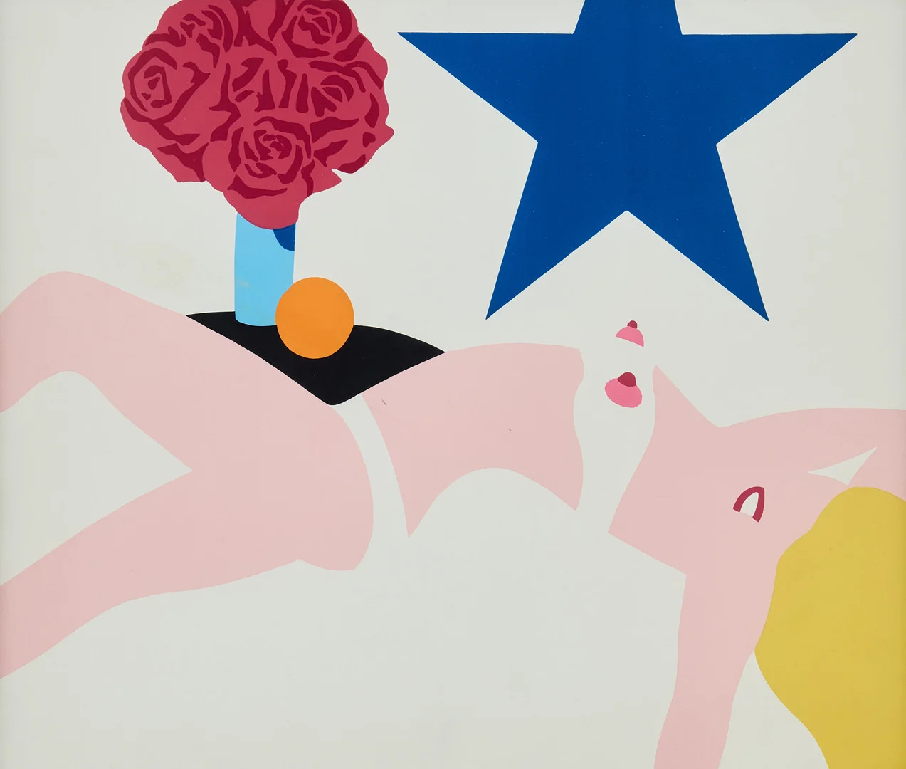 TOM WESSELMANN (USA 1931-2004). "The Great American Nude". — Engravings & Prints — Stockholms Auktionsverk Magasin 5