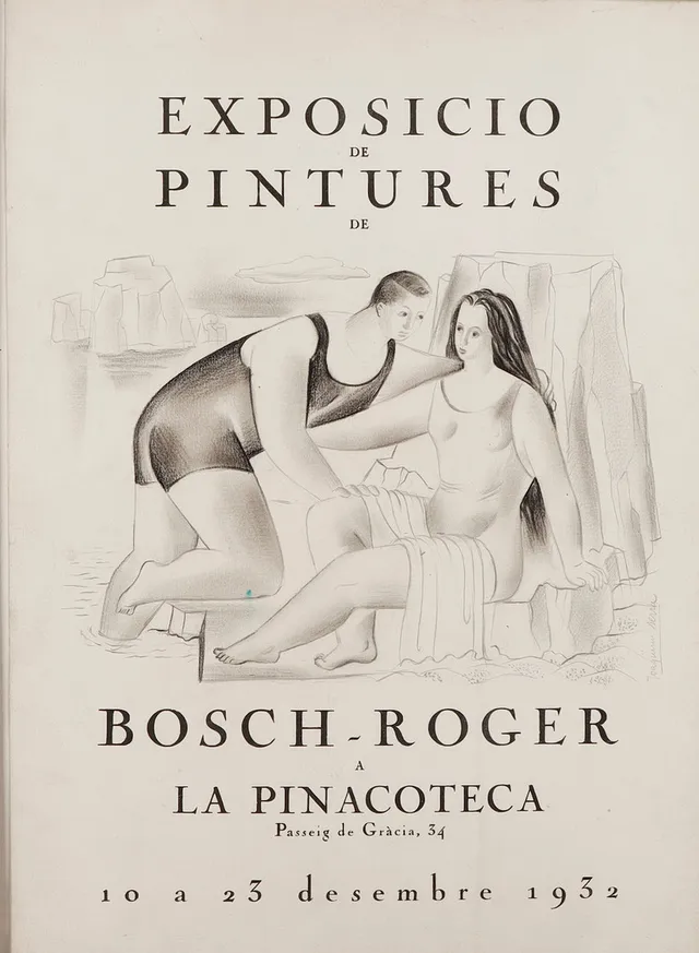JOAQUIM SERRA (ACTIVO HACIA 1932). Pareja.