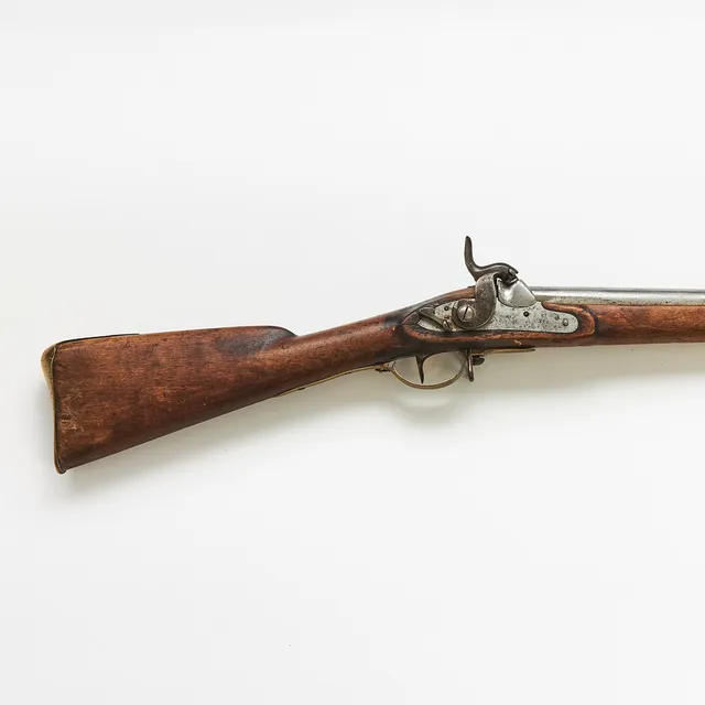 SLAGLÅSGEVÄR, svenskt, m/1815-45, Norrtälje Faktori.