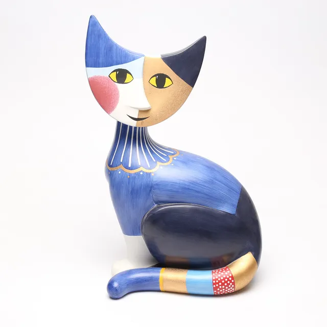 ROSINA WACHTMEISTER. skulptur, katt, Solo, Goebel.