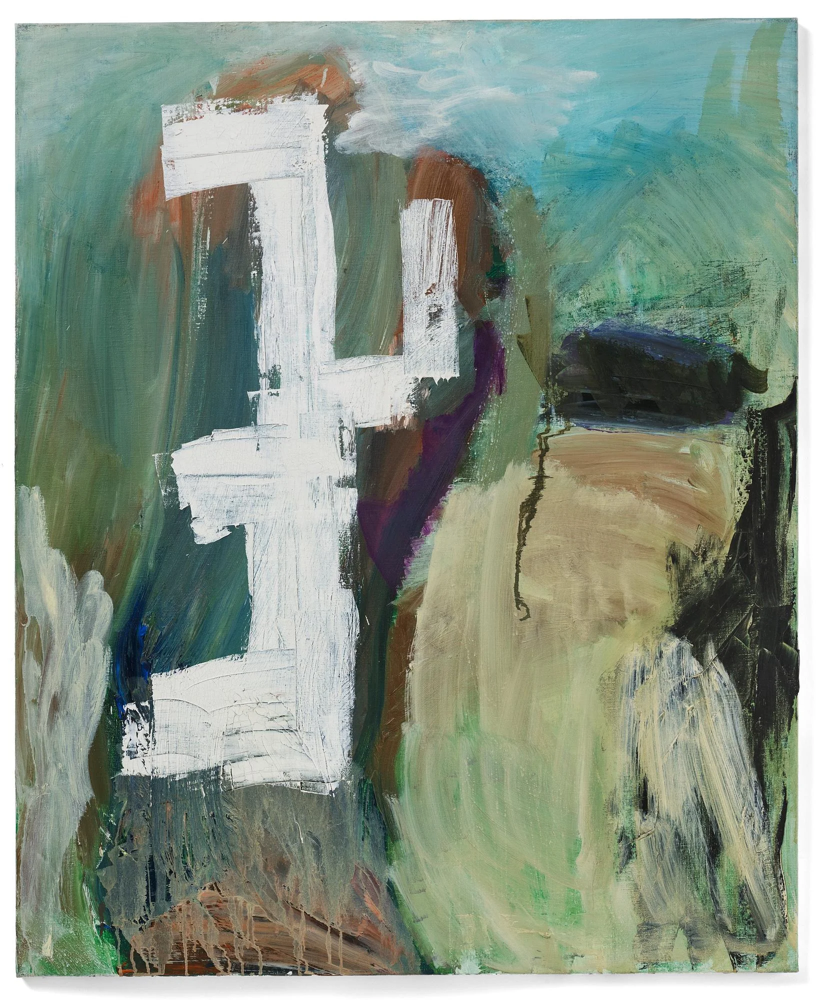 Per Kirkeby, "Vibeke, juli". — Bukowskis