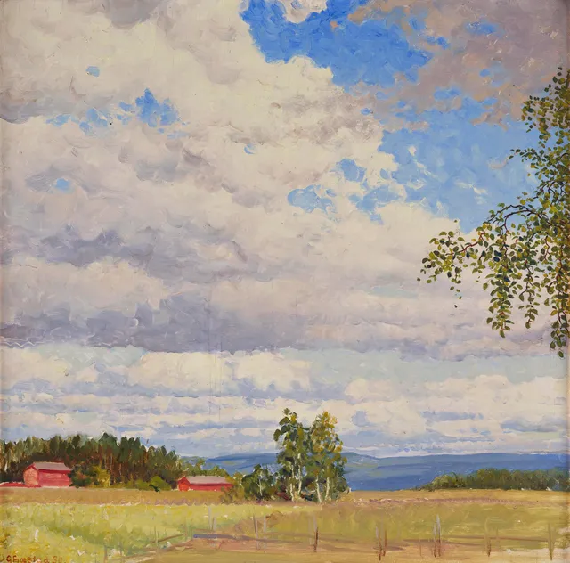 Gustaf Fjæstad, Sommarlandskap.