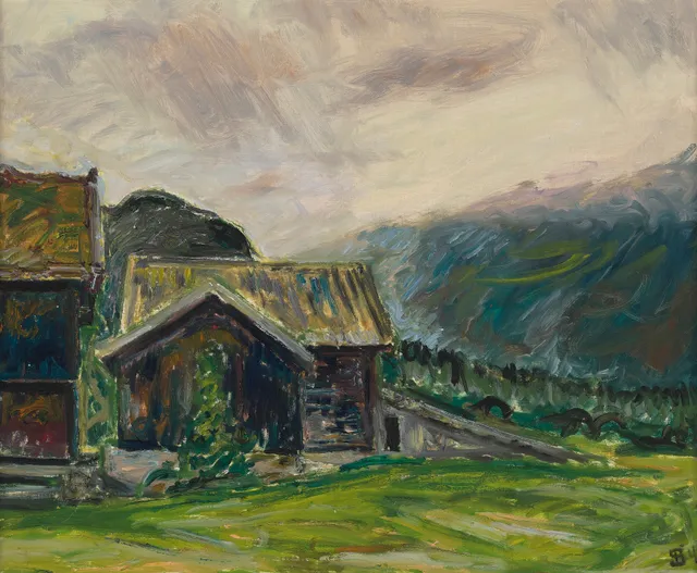 Sørensen, Henrik — "Silregn i Smørklepp" Vinje (Telemark), 1946