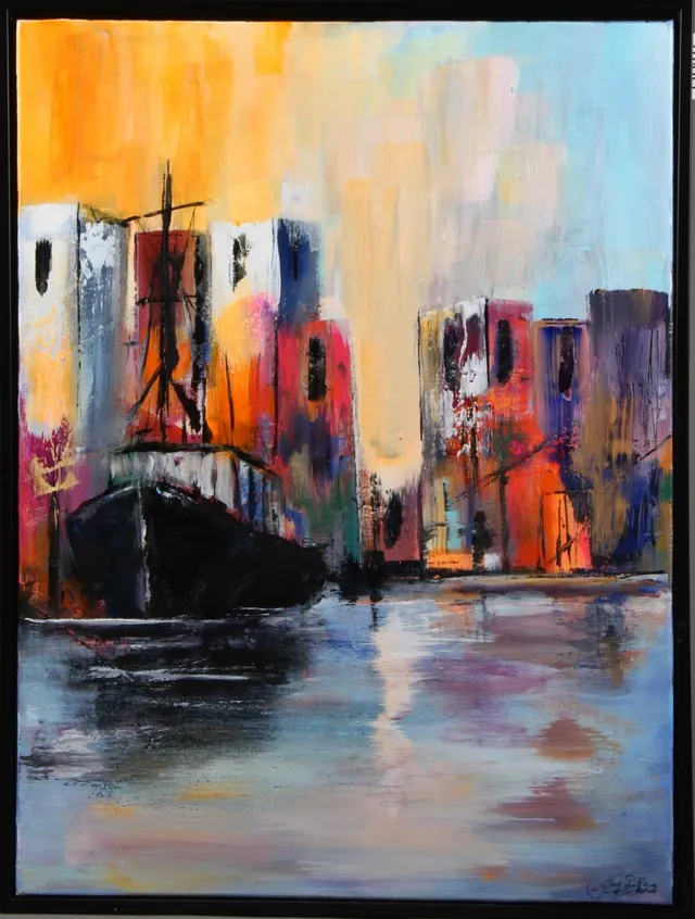 Hans Bonde. 'Den gamle havn'
