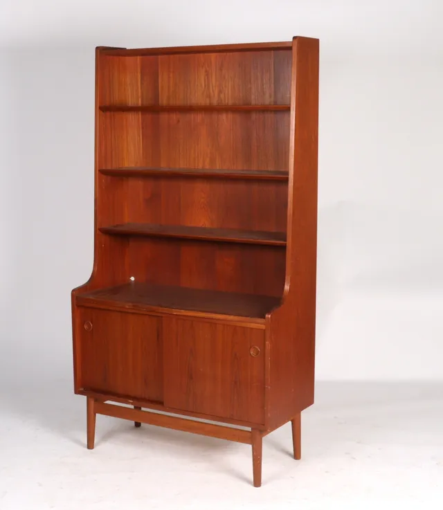 Johannes Sorth. 'Bornholmer bookcase, teak wood