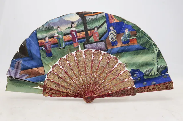 Chinese fan for export.