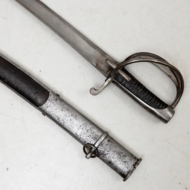 SABEL, svensk, m/1825 för Livregementet och Smålands husarer, med balja.