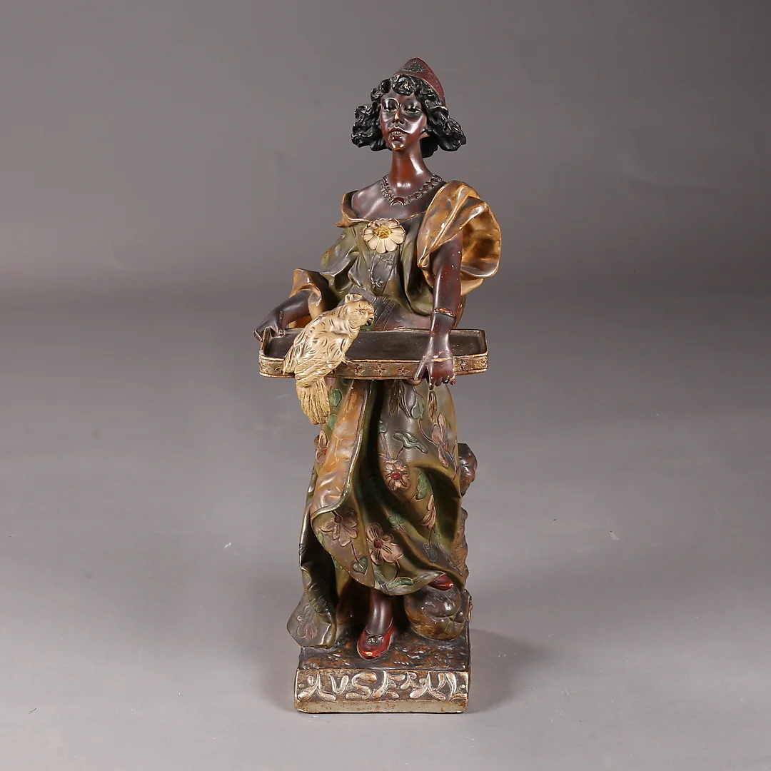 AUSTRIAN SCHOOL, LATE 19TH CENTURY. "Au serrail" (In the seraglio). — Sculptures & Bronzes — Balclis