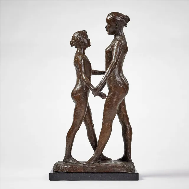 GUDMAR OLOVSON (1936–2017). “Les deux soeurs” - Two sisters.