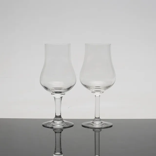 GUNNAR CYRÉN. vinprovarglas, 12 st, "Elixir", Orrefors.