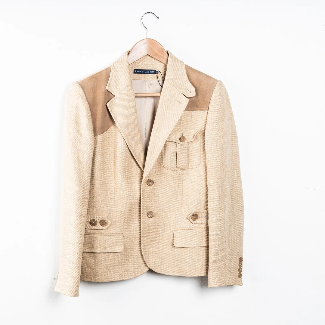 RALPH LAUREN, Kavaj, storlek US10 (EU42). — Vintage & Designer Fashion — Stockholms Auktionsverk Helsingborg