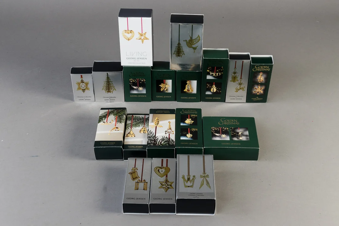 Georg Jensen, små juleuroer (31) — Hobby and collectibles/Collectibles — Lauritz