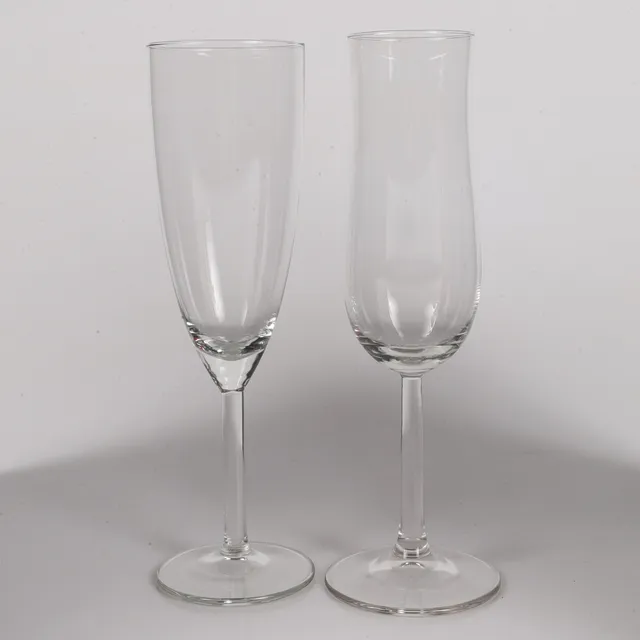 CHAMPAGNEGLAS 11 stycken, 1900-tal.