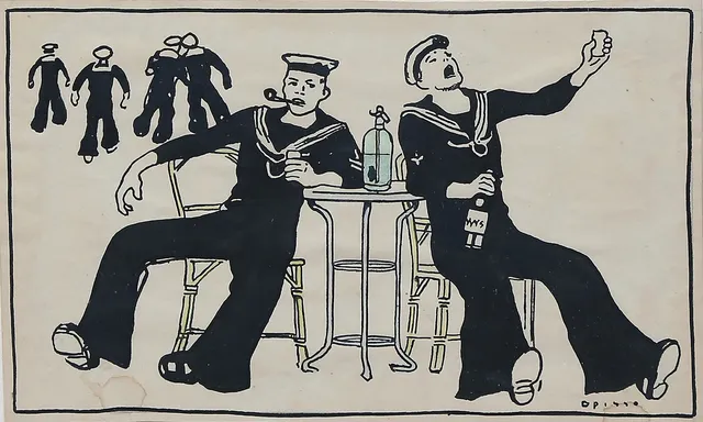 RICARD OPISSO. Sailors.