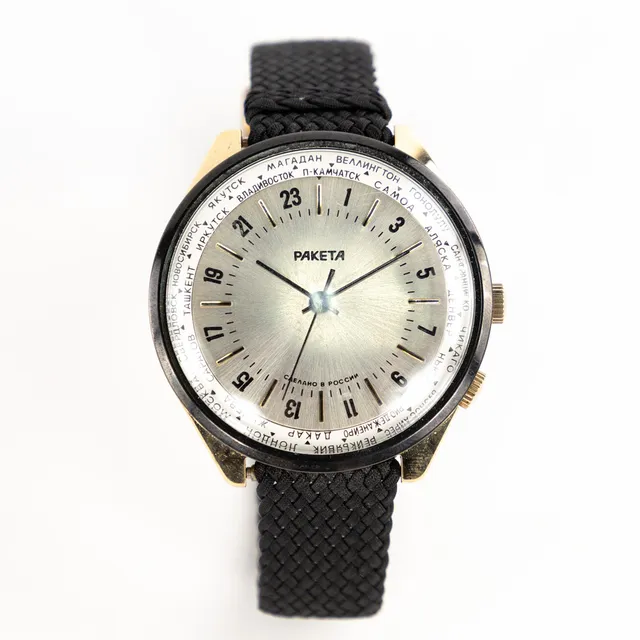 RAKETA. 40,5 mm, 24-timmars visning, Sovjet.
