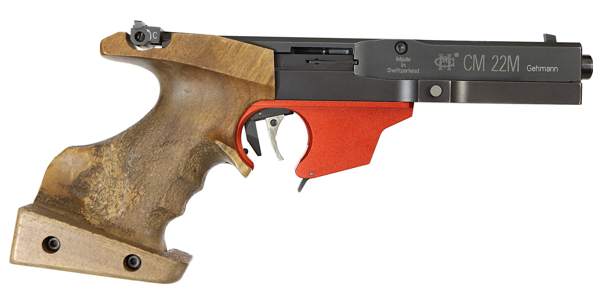 PISTOL, fabrikat Morini, modell CM22M, kaliber .22LR , tillv.nr 00122, se-nr SE0559491. — Pistols — Walter Borg