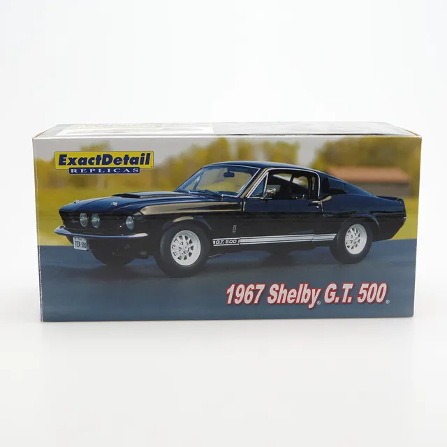 BILMODELL, EXACT DETAIL 1967 SHELBY G.T. 500 1/18.