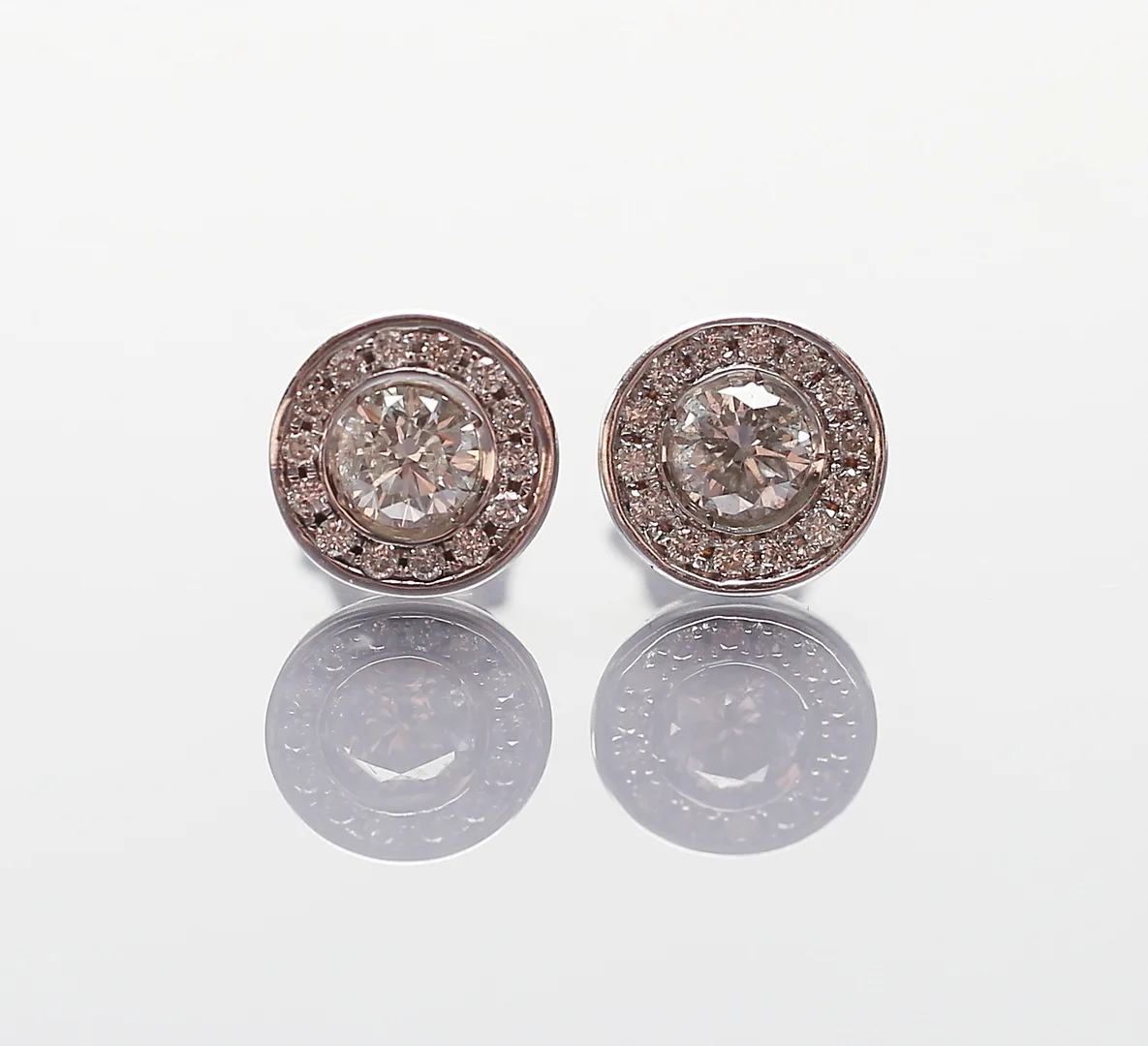 BRILLIANTOHRSTECKER,PAAR. — Earrings — Auktionshaus Dannenberg