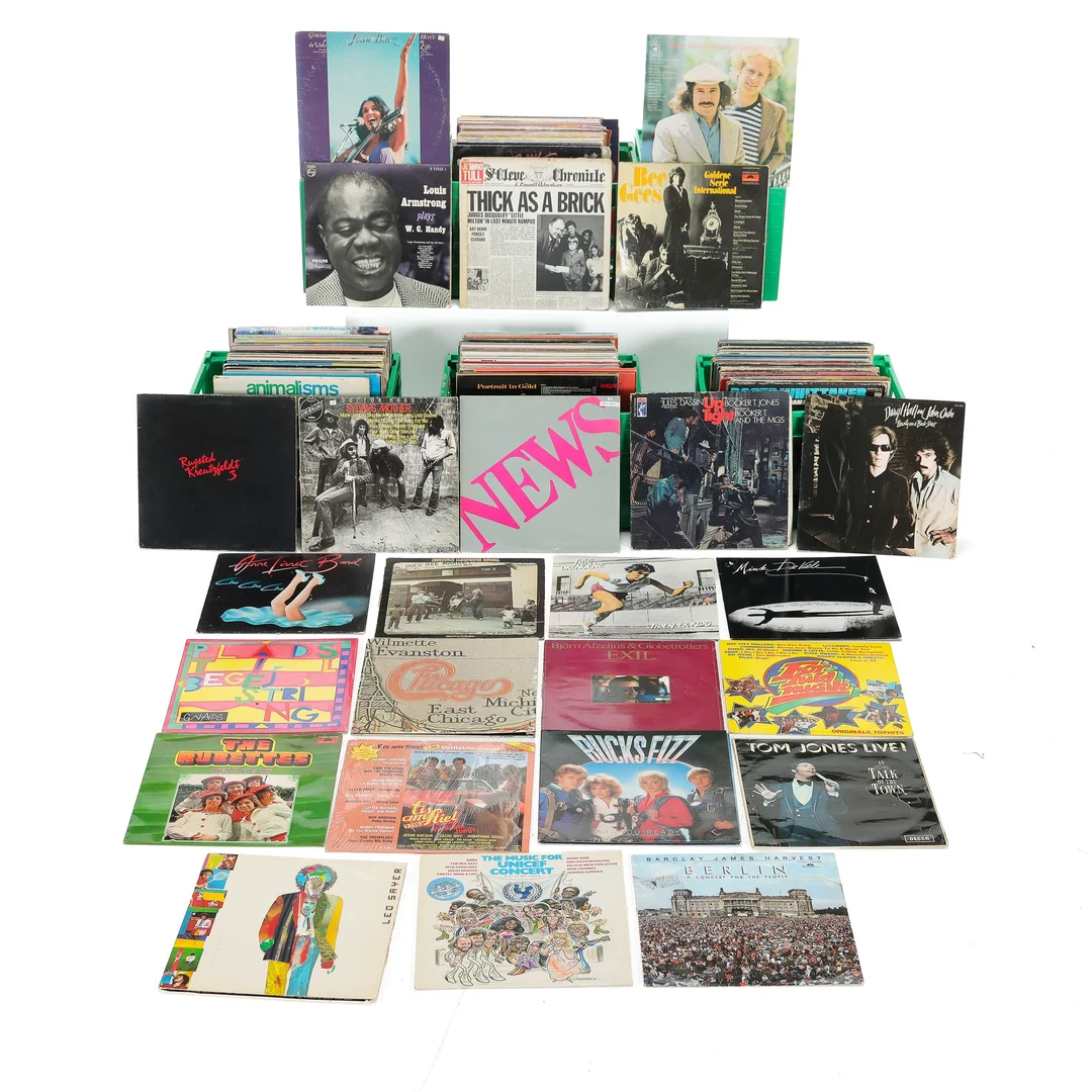 Collection of LPs 1960-90s (approx. 380) — Hobby and collectibles/Music, musical instruments — Lauritz
