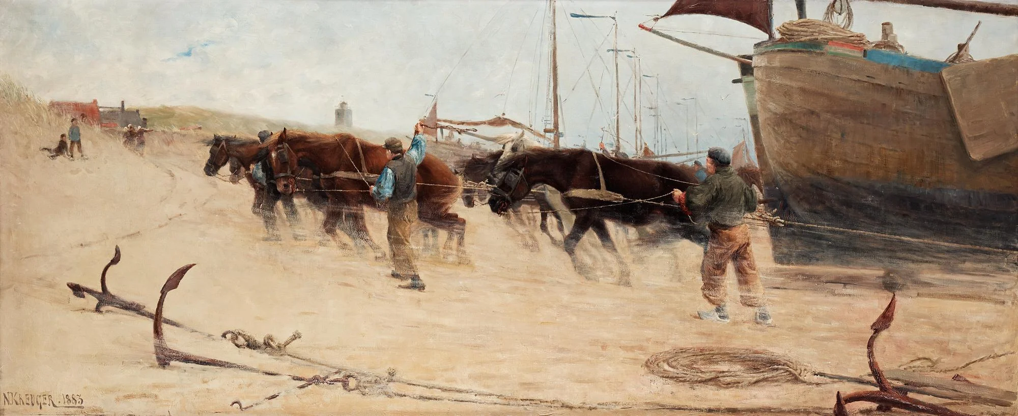 Nils Kreuger, "Från Holländska kusten". — Bukowskis