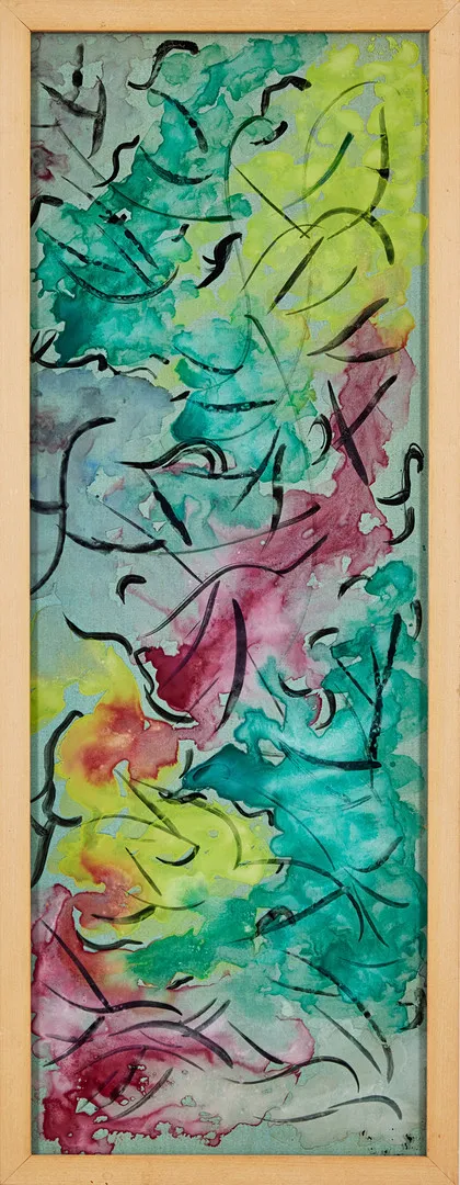 NELL WALDEN. "Glasbild nr: 87".