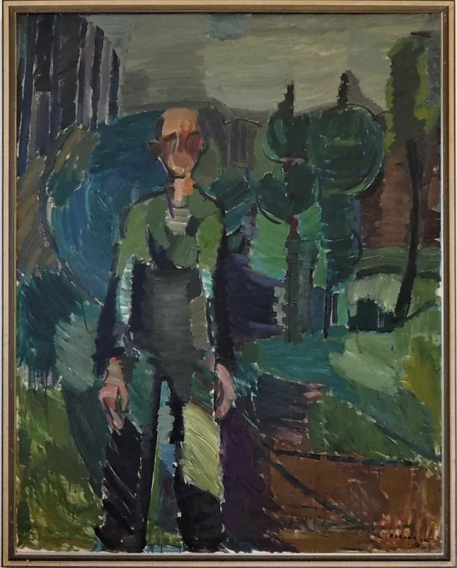 RAGNAR HULT. olja på duk, signerad och daterad -55.