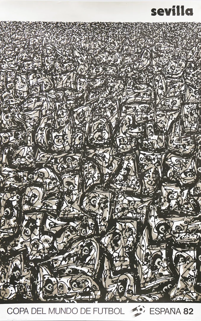 ANTONIO SAURA. "Mundial 82". — Engravings & Prints — Balclis