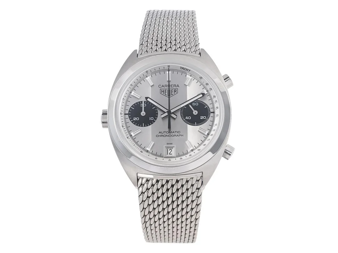 HEUER, Carrera, "Tachy", "Success - Ronnie Peterson from Jack.W.Heuer", "Sweden Only", Cal 11 (SW300-1), Serie nr. RQM4548, Ref nr. CBH2210.BA0674, Boett nr. CBH2210, kronograf, herrur, 38 mm, stål, automatisk, safirglas, datum, gravyr, originallänk, viklås, Ref nr. BA0674, ca 2017, box. Limiterad till 40 exemplar, producerad endast till den svenska marknaden. — Klockor/Tag Heuer — Kaplans