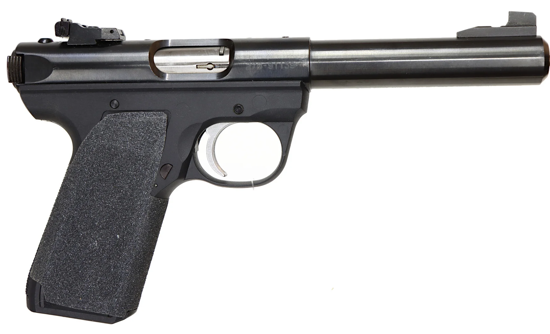 PISTOL, Halvautomatisk, fabrikat Ruger, modell 22/45 MKIII, kaliber .22LR, tillv.nr 270-91139, se-nr SE2278905. — Pistols — Walter Borg