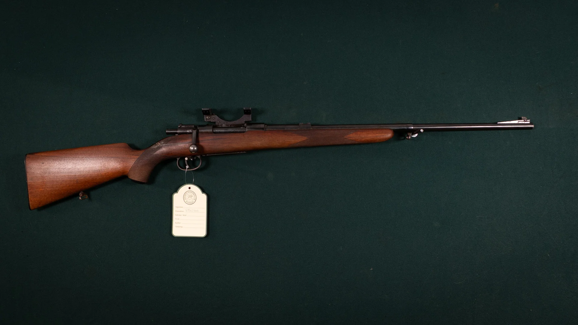 Husqvarna 640 Kaliber 9,3x62. Tillv.nr. 90789. — Rifles — Mauritz Widforss