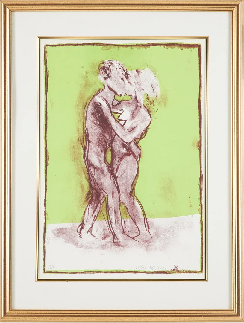 PETER DAHL. Färglitografi, signerad, numrerad 62/150 samt daterad 1981. — Engravings & Prints — Stockholms Auktionsverk Sickla