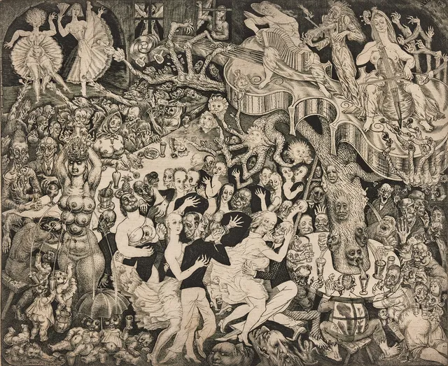 EDUARD WIIRALT. "Kabaree" (Elu tants/ Cabaret).