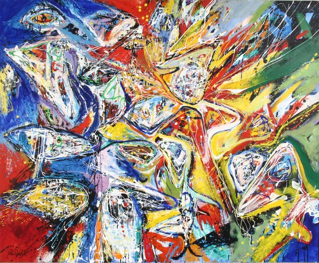 Per Dahl. Abstract composition