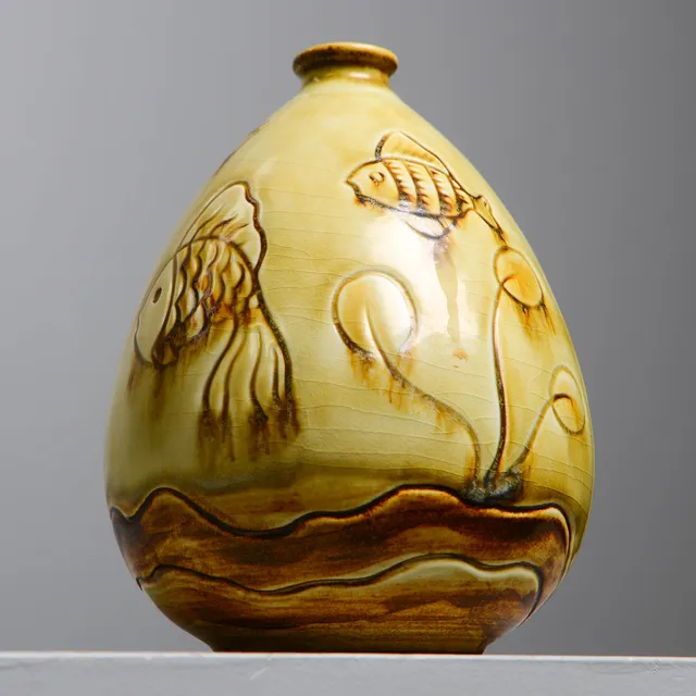 GERTRUD LÖNEGREN. Vas, Rörstrand, 1930/40-tal.